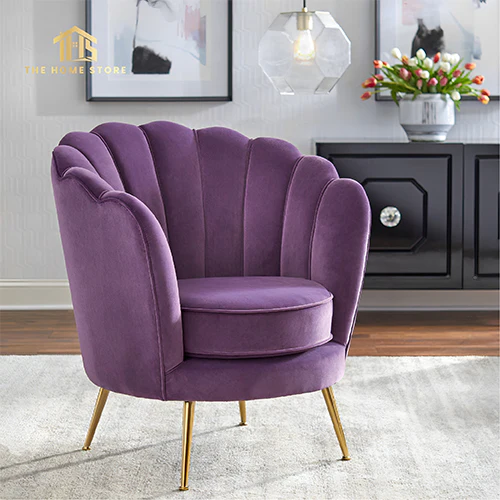 Velvet Accent Chair